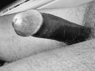 Getting ready to stroke my dick again.