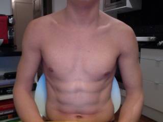 A photo of the results from a lot of working out!