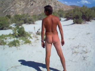 i was sun tanning nude outdoors when someone got this pic of me