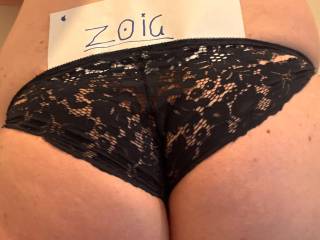 💯% zoig verified in a special persons panties :)👙
