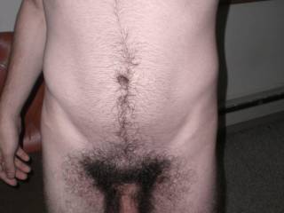 me with my happy trail.