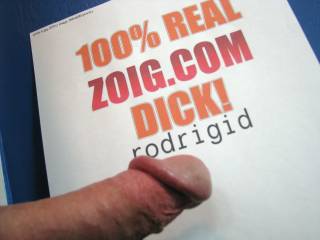 Genuine Zoig member.