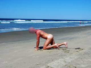 Visited Blacks Beach! I met nice guy who took some pictures for me, most of them were very blurry, but I\'m posting the best of them here.  Have you been to a nude beach or would you go nude on a beach?