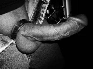 Artsy black and white picture