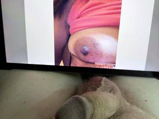 Brownpussie ~ “Do you wanna suck on my tits?”