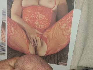 I am showing off my big balls for the lovely Ms TheBigStiffOne