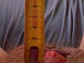 My tiny dick vs a ruler