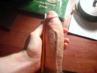 Pencil dick? I think not! :)
