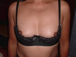 My wife\'s great tits and perfect nipples
