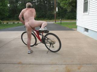 Would you go for a naked bike ride with me? Maybe at night I'll try it.
