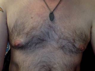 My hairy chest!