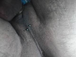my ass n balls with my cock ring on