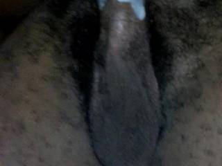 after i came all over her sexy face i wasnt satisfied i wanted to devour that tight pussy so that i did and she left me a nice surprise on my big black dick