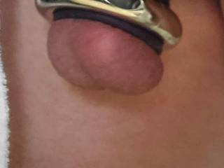 my stretched balls with a nice weight to add more stretch, taste them tug them or both?