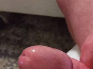 Stroking my cock!!