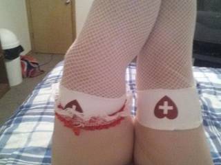 sexy nurse stockings