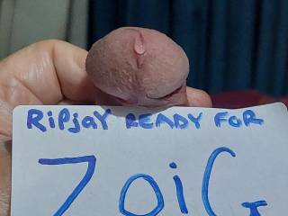 Precum with anticipation