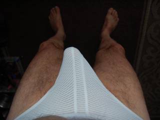 hard cock in my new undies