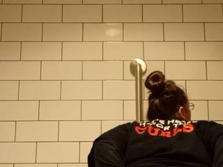 My wife was driving down the road and I text her and said send me a picture of your ass. She stopped at the next store,went in the bathroom and took this picture for me.
