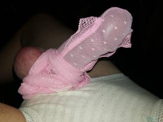 Playing with Pink Panties