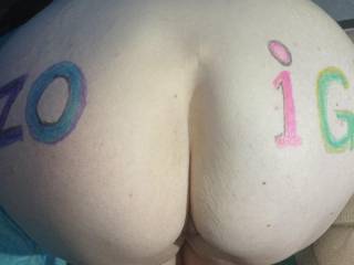 She is bent over waiting patiently for him to enter her warm juicy pussy