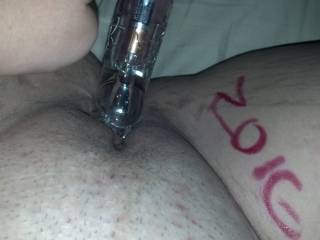love to replace your toy with my hard cock