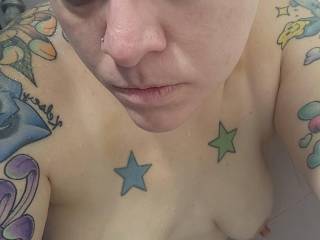 Showertime after a long day at work