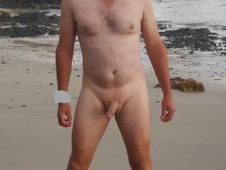 Just enjoying being nude on the beach. Anyone  like to cum join me ?