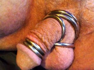 Decked out dick with cockrings.
Am i the any one that does this??