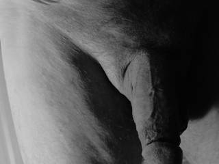 B&W erotic photo