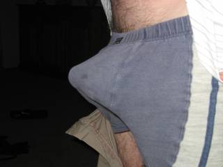 Huge Bulge you have there Richard...Bet it Feels so Good...;~)