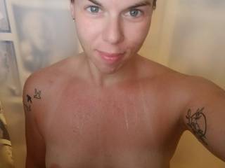 My sexy friend out of the shower again