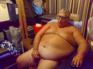 Old man feeling the heat 2.