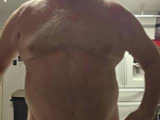 Cumming in the garage again!