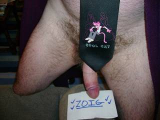 Zoig, my tie, and me