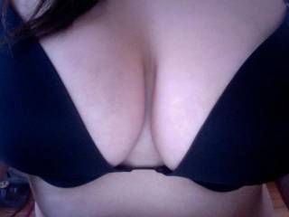 big tits..ill get one with out the bra soon ;)
