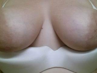 Showing them in the bathroom