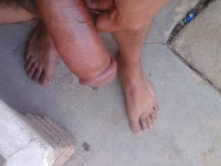 natural penis and toes
