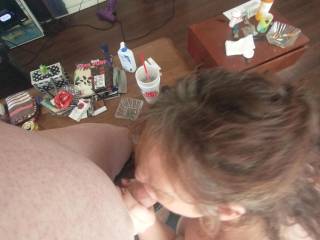 Cuming on lovely tits