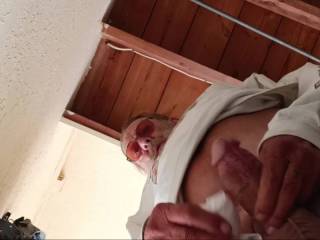 Quick jack off in garage