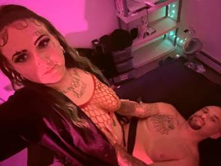 Snuck a ice in as I slid my fat cock inside her