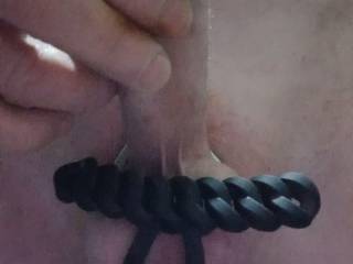 My Clamped Balls as I Shoot My Cum Seed Ozzing Out of My Cock Hole...💦👅💦👅👍👅💦👅💦👅👍