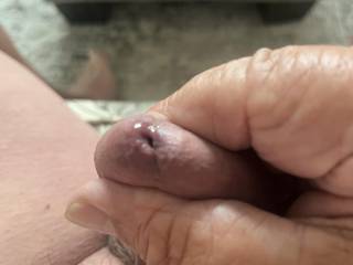 Just a little precum taste