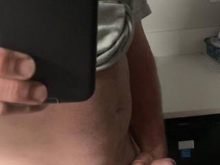 My hard throbbing cock in need of some attention of any kind!!