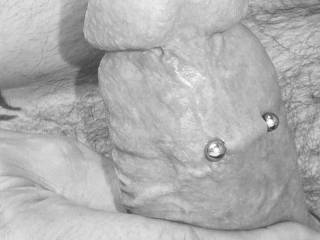 Close up of my Pierced COCK