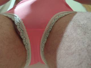 Cute pink panties of the my wife's