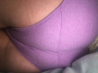 The wife teased me with this while I was at work.  Who wants to grab that ass?