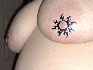 Titty tattoo