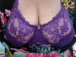 New bra. Is purple my colour?
