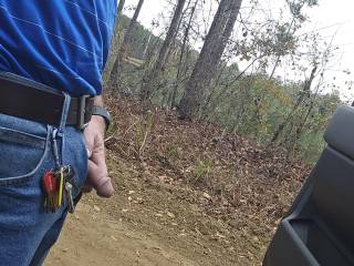 Hubby soft out in the wild